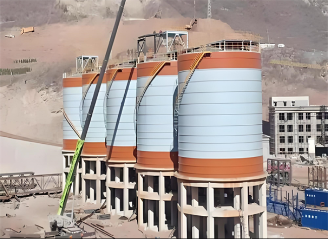 元门乡高架钢板仓